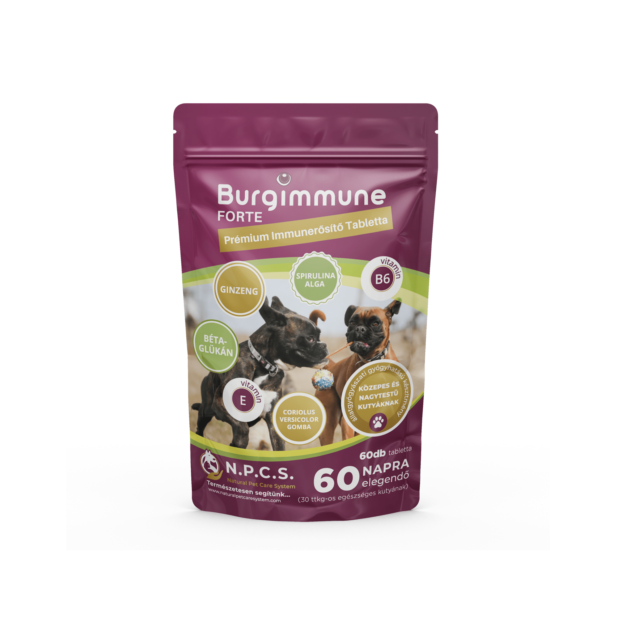 Burgimmune FORTE Tabletta (60db)