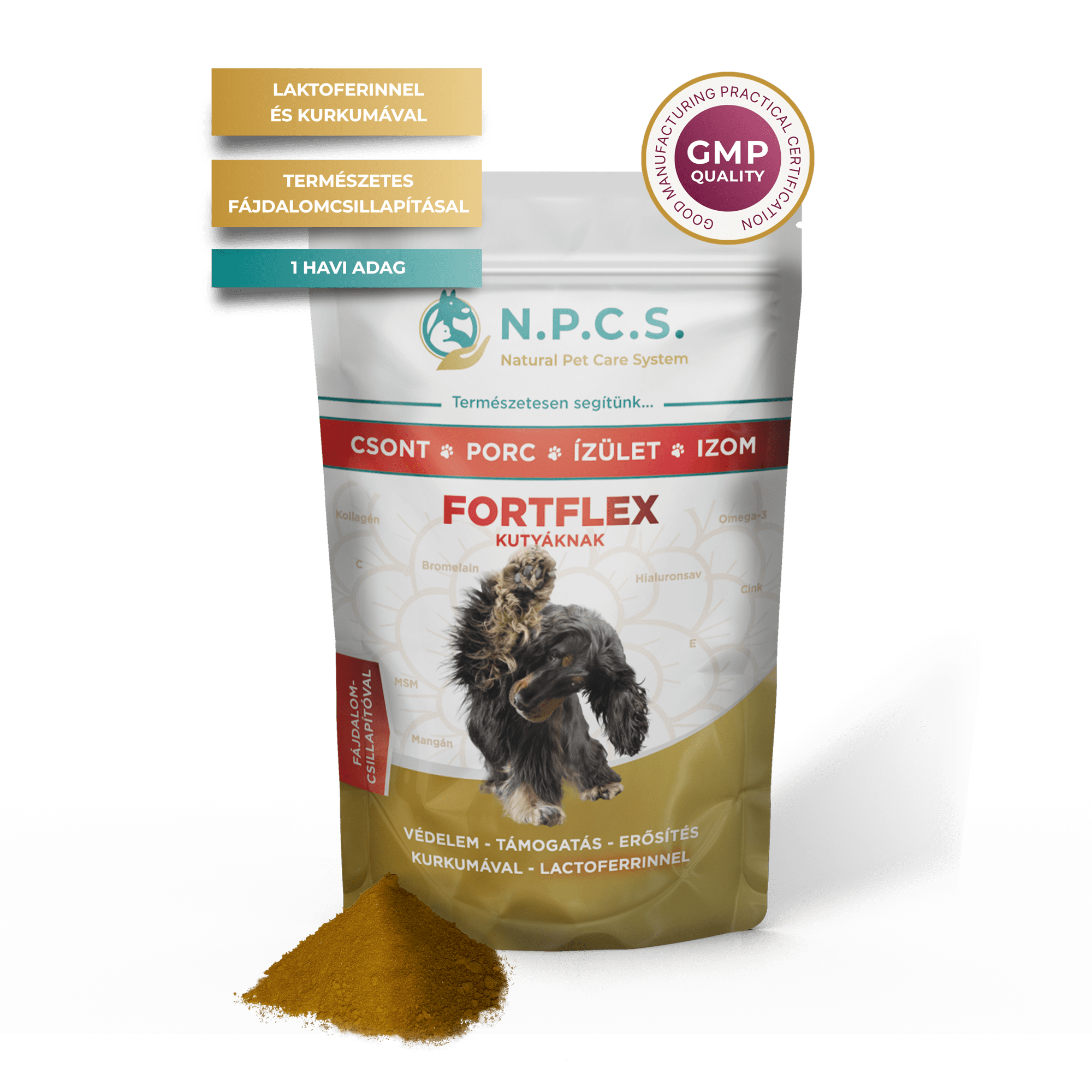 N.P.C.S. FORTFLEX - Csont porc ízület izom (fájdalomcsillapítós) 50 g
