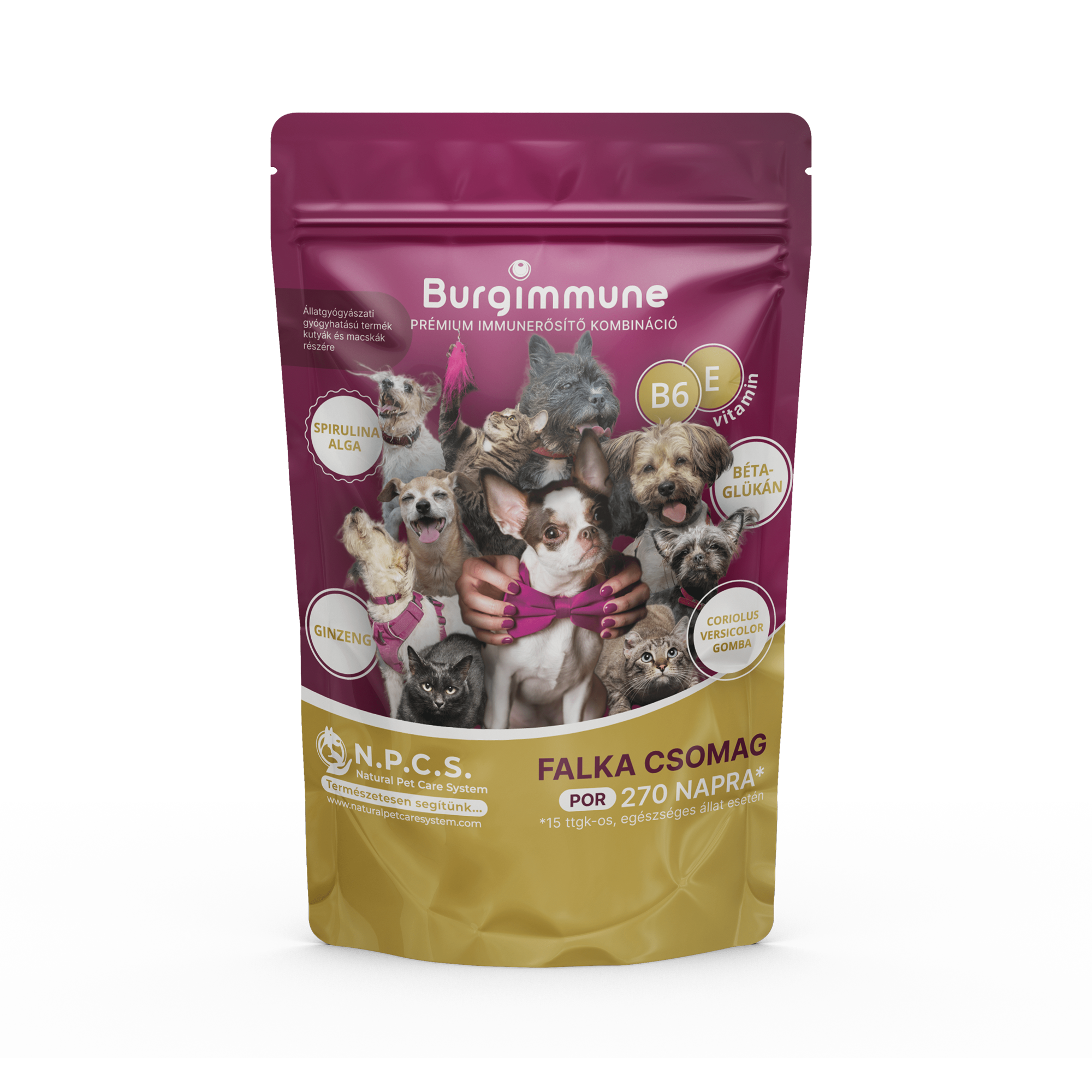 Burgimmune por – Falka csomag (270napra)