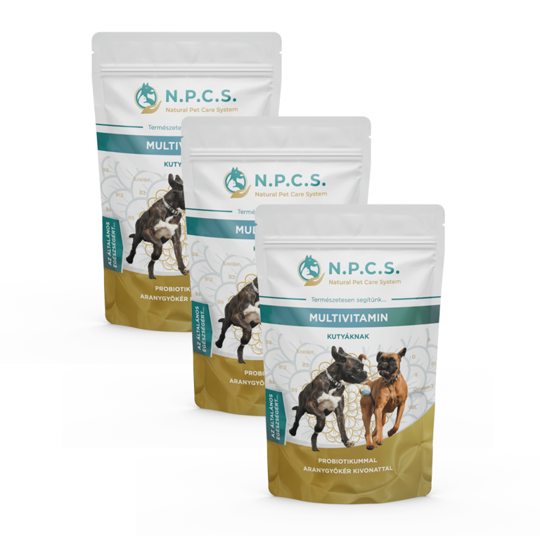 3db Natural Pet Care System Multivitamin Kutyáknak (por)