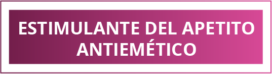 ESTIMULANTE DEL APETITO ANTIEMETICO