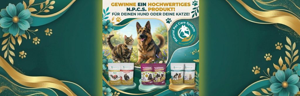 Gewinne ein hochwertiges Natural Pet Care System Produkt für deinen Liebling!